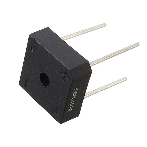PONTE RETIFICADORA 10A / 1000V - KBPC1010