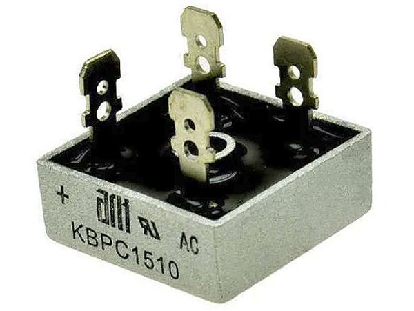 PONTE RETIFICADORA 15A / 1000V - KBPC1510