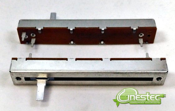 POTENCIOMETRO DESLIZANTE 200KA 45MM DE PERCURSO