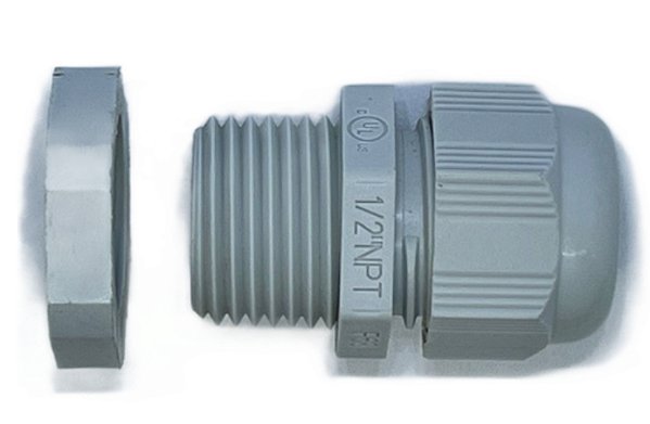 PRENSA CABO e CONTRA PORCA S-TEC PA6 NPT 1/2