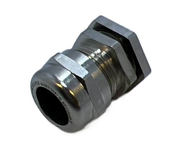PRENSA CABO METAL EX C/ CONTRA PORCA M20 X 1,5mm - 7 a 13mm