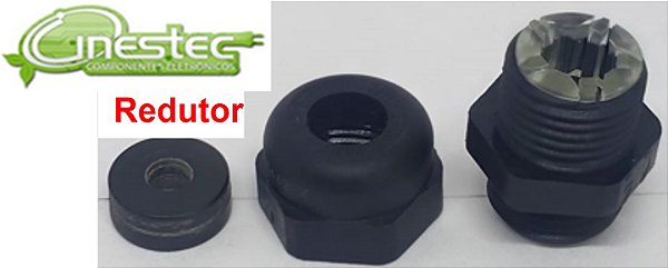 PRENSA CABO WADE-TEC EX ATEX PA6 PG9 - ROSCA CURTA - PR - COM REDUTOR