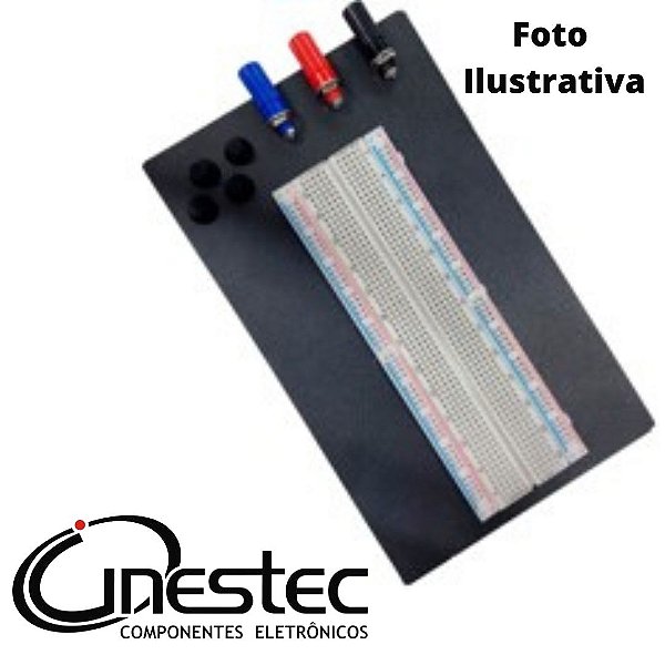 PROTOBOARD 830 FUROS COM 3 BORNES