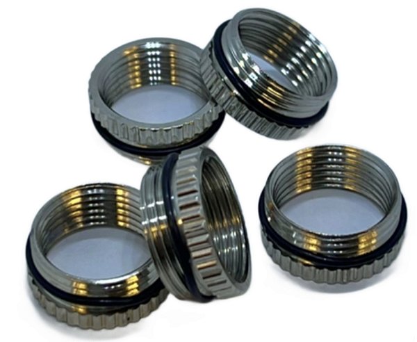 REDUTOR LATAO NIQ PG13,5 para PG11 KIT 5PÇS COM ORING