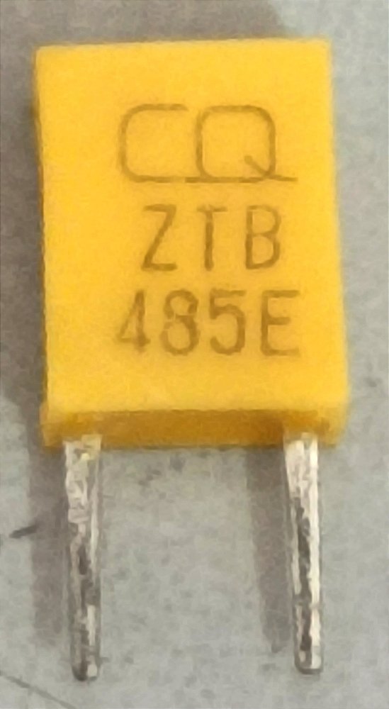 RESSONADOR CERAMICO PARA CR  485