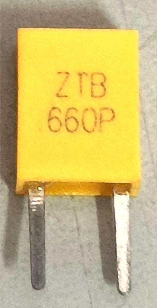 RESSONADOR CERAMICO PARA CR  660