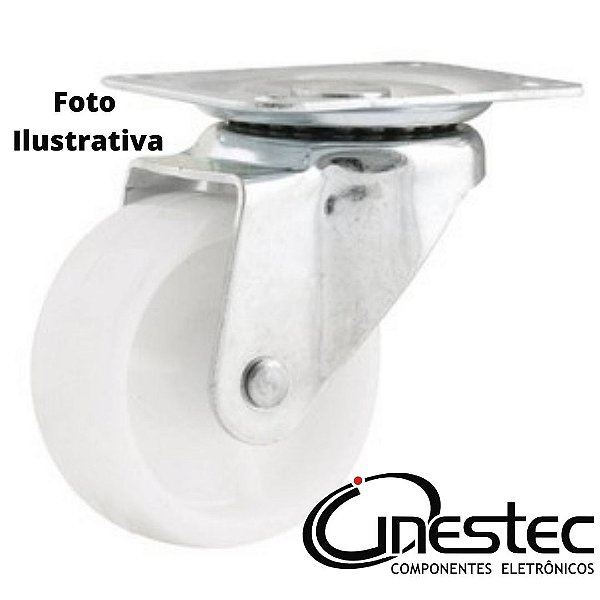 RODA LIVRE RODIZIO GIRATORIO - PEQUENA