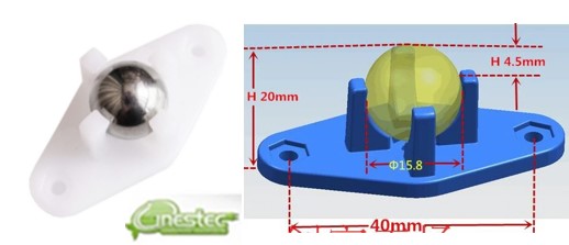 RODIZIO GIRATORIO W420  RODA BOBA