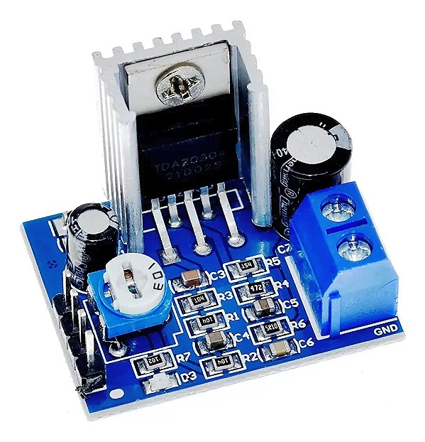 SHIELD MODULO AMPLIFICADOR DE SOM TDA2030A