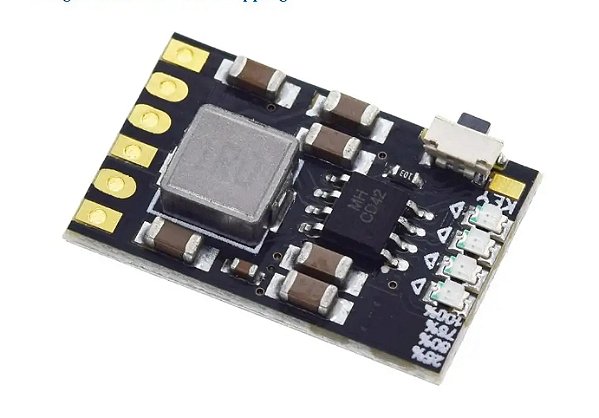 SHIELD MODULO CARREGADOR BATERIA LITIO 5V 2,1A 18650 - MH-CD42