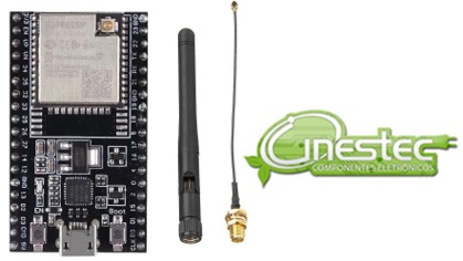 SHIELD MODULO ESP32  WROOM  32U ESP  COM ANTENA