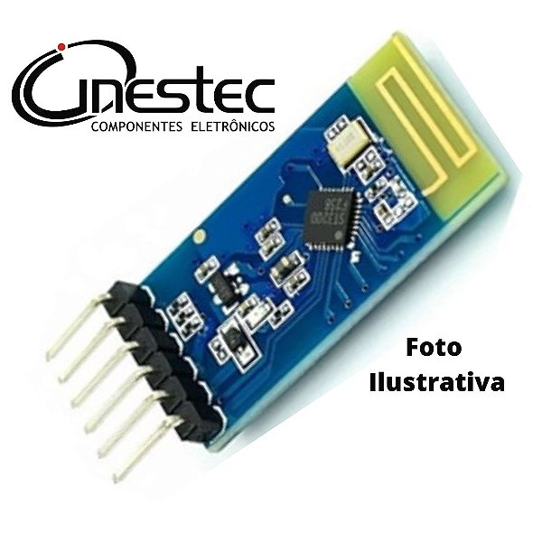 SHIELD MODULO JDY-33 - SPP / SPP-C - BLUETOOTH 3.0 - 6 Pinos