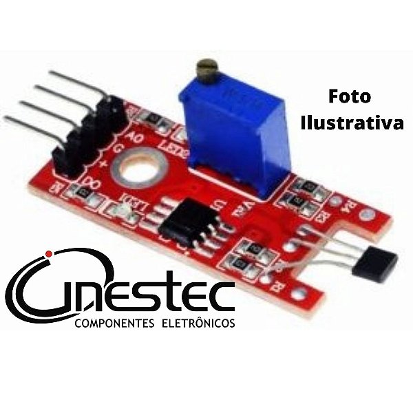 SHIELD MODULO SENSOR DE EFEITO HALL MAGNETICO COM POTENCIOMETRO