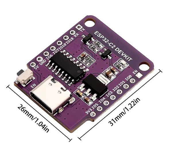 SHIELD MODULO WEMOS D1 ESP8684 WIFI + BLUETOOTH - TYPE C