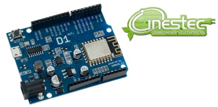 SHIELD MODULO WEMOS D1 WIFI LOT NODEMCU   ESP8266 CHIP 12E
