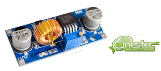 SHIELD REGULADOR DE TENSAO AJUSTAVEL 5A XL4015 STEP DOWN DC / DC