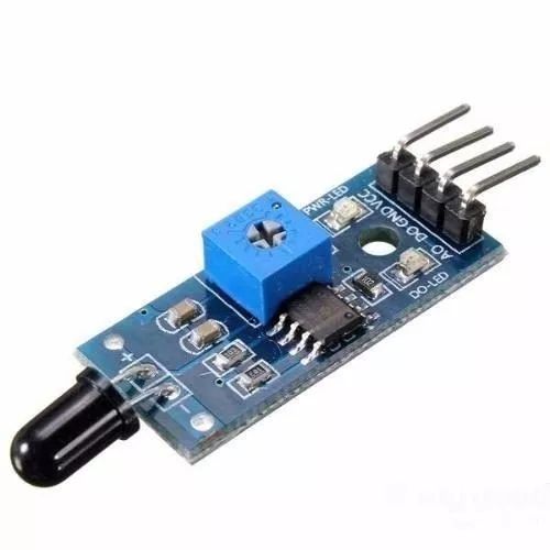 SHIELD SENSOR DE CHAMA 4 TERMINAIS-INCENDIO-FOGO PARA ARDUINO