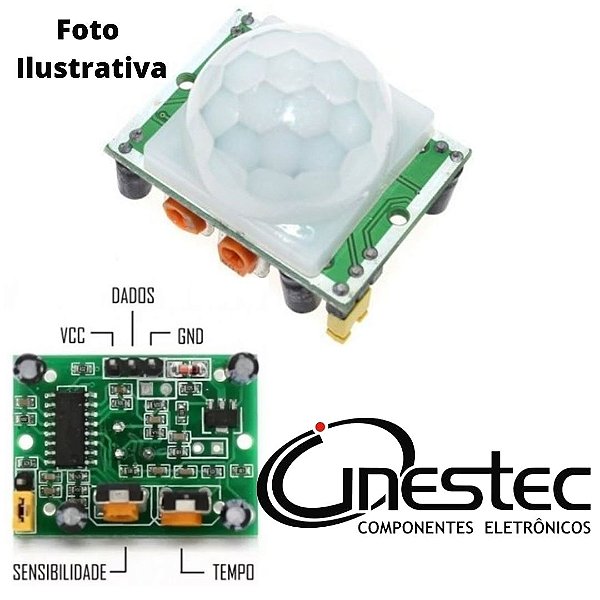 SHIELD SENSOR DE PRESENCA  MOVIMENTO HC-SR501 PARA ARDUINOS