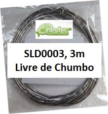 SOLDA LEAD FREE FIO C FLUXO RA(T2) 97X3,0(SNXCU), 1MM - 3M