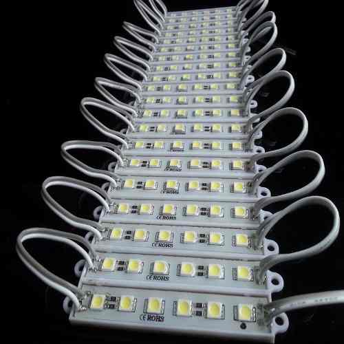 STRIP LED - MODULO / BARRA DE 6 LEDS 5050 - BRANCO FRIO - 1,44W