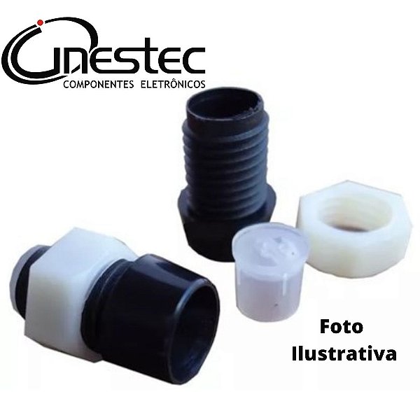 SUPORTE DE LED ISL 504 5mm PRETO