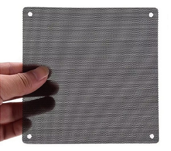 TELA  / FILTRO PVC 80 X 80mm  PARA TELAS DE COOLER / VENT 80x80mm