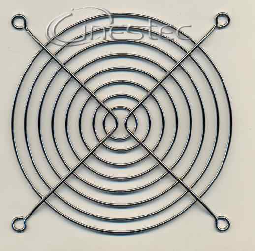 TELA  / GRELHA METAL. 80 X 80MM  PRATA