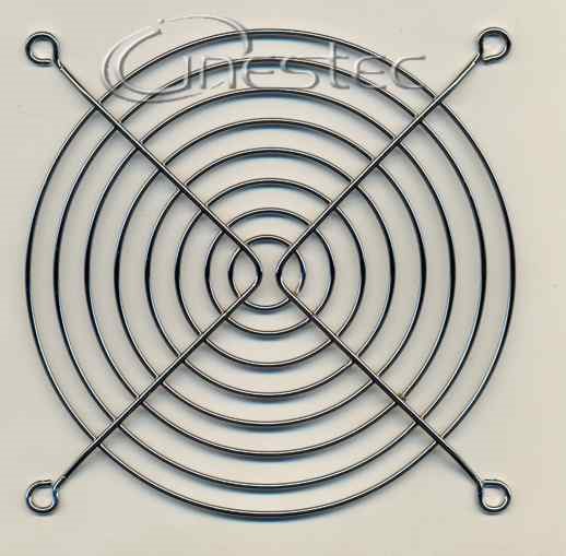 TELA  / GRELHA METAL. 90 X 90MM  PRATA