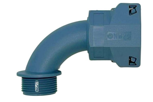 TERMINAÇÃO 90o ENGATE RAPIDO CORRUGADO NW23 - M25 x 1,5 4PÇS