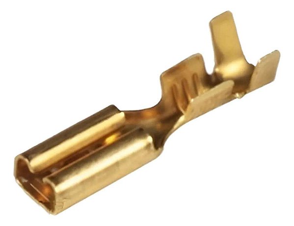 TERMINAL FASTON FEMEA 2,8MM SEM TRAVA  A DEZENA