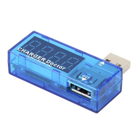 TESTADOR DE TENSAO E CORRENTE PARA PORTA USB