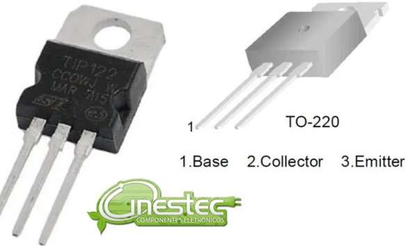 TIP122 SUBSTITUI TIP110 / TIP111 / TIP112 E TIP120 / TIP121