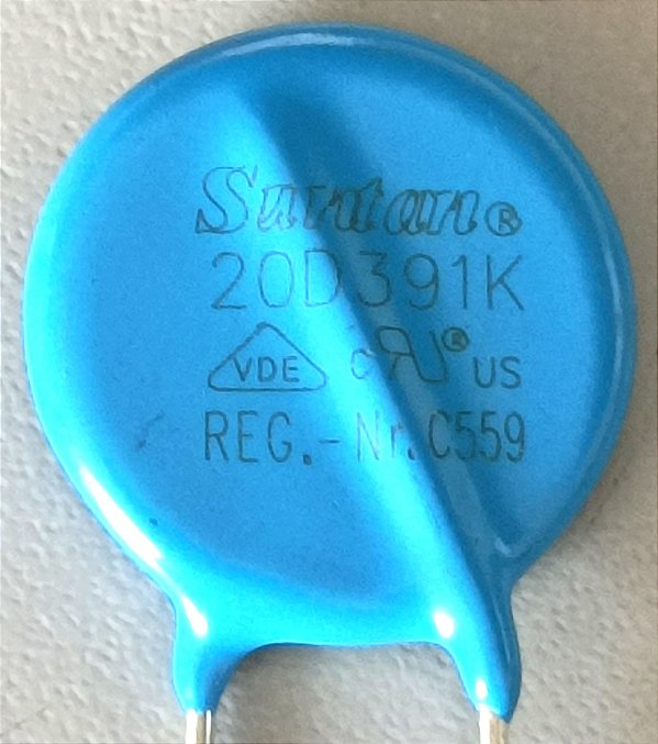 VARISTOR S20K - 250V  (20N391K)