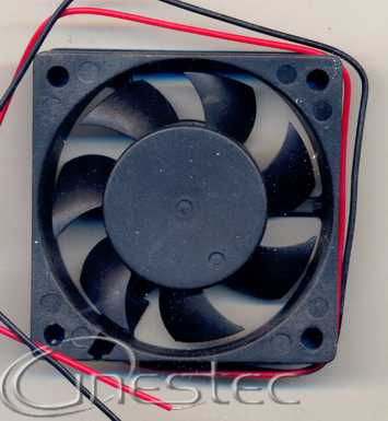 VENT. COOLER 12V 60 X 60MM X 20MM  2 FIOS