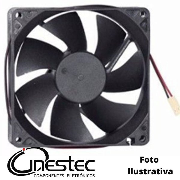 VENT. COOLER 12V 92 X 92 X 25mm 2 FIOS