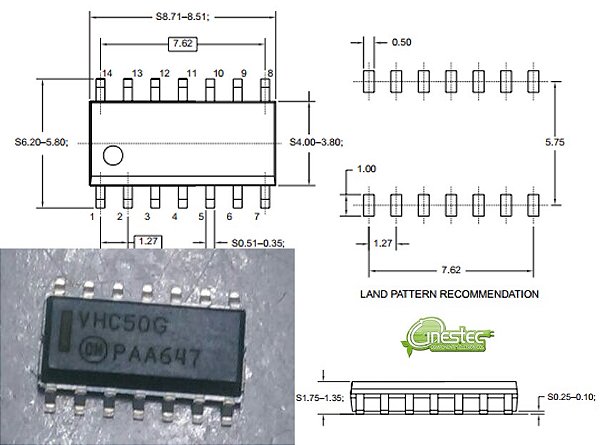 VHC50G - PAA647 - SOIC14