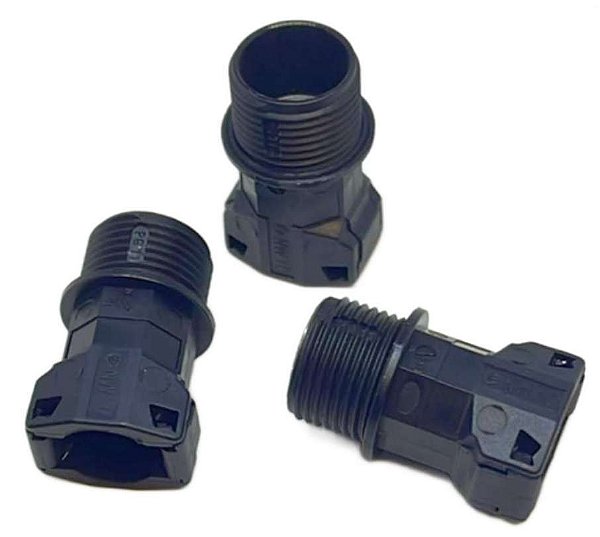 KIT 10PÇS CONEXAO RAPIDA RETA S/ CONTRA PORCA PG11 / NW10 PR