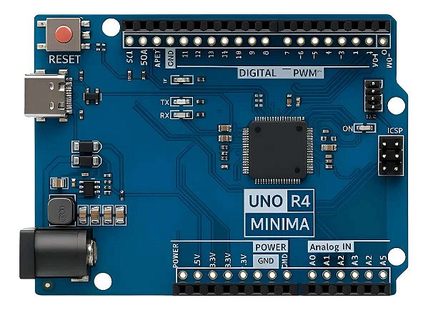PLACA COMPATIVEL ARDUINO UNO R4 MINIMA