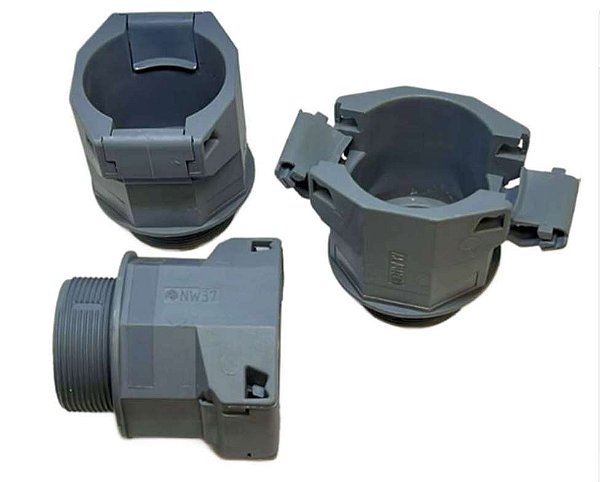 CONECTOR TERMINACAO RETA M40x1,5 P/ CORRUGADO NW37 CZ