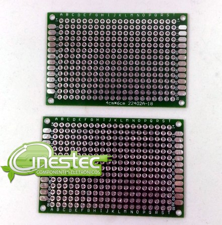 PLACA PADRAO ILHA DESLIGADA DUPLA FACE 08X12CM