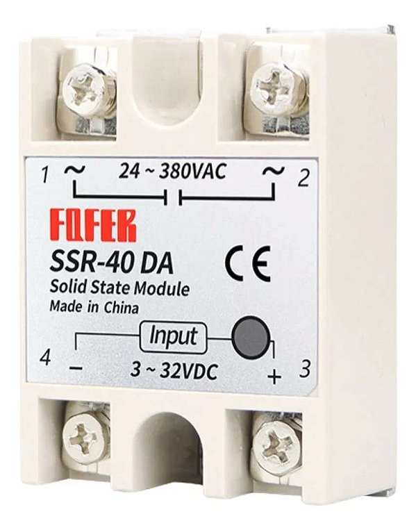 RELE ESTADO SOLIDO SSR - 40DA