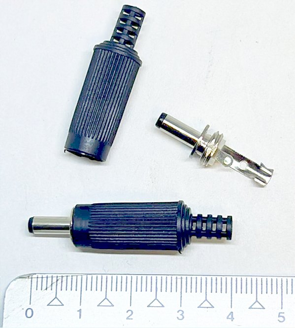 PLUG P4 INT 1,4mm / EXT 3,4mm X 9mm COM RABICHO