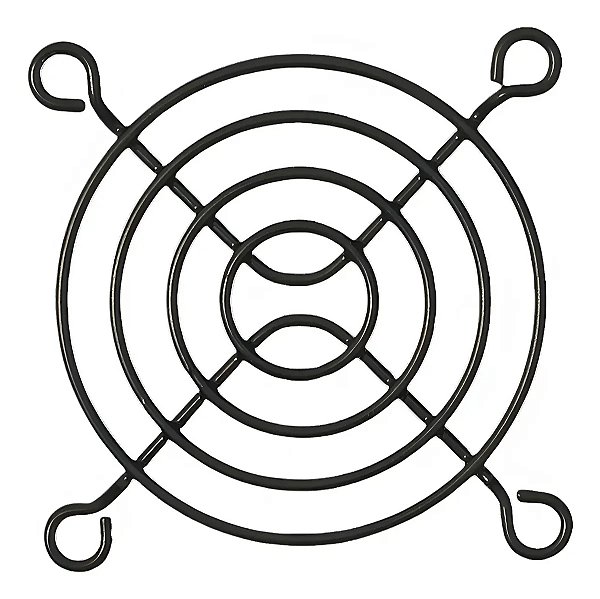 TELA  / GRELHA METAL. 60 X 60mm  PRETO