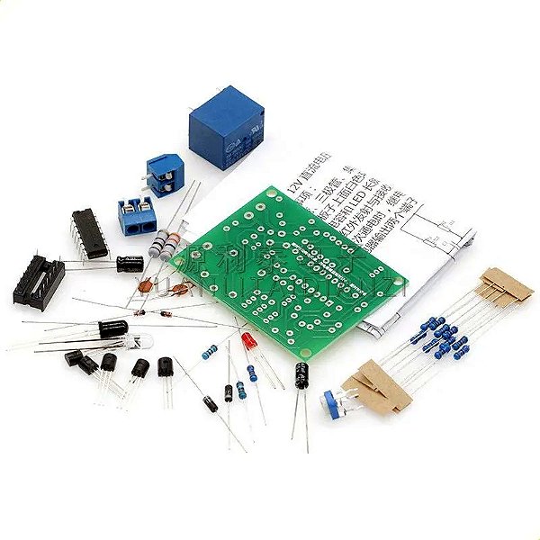 KIT EDUCACIONAL DE INTERRUPTOR DE SENSOR INFRARED COM RELE