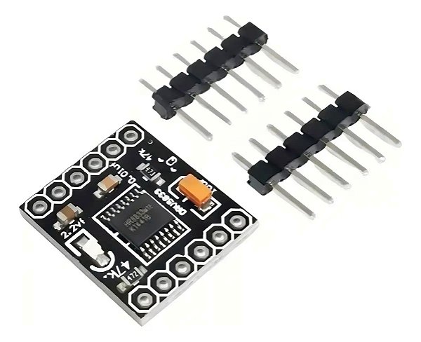 MODULO PONTE H DUPLA (2 CANAIS) DRV8833 2A PLACA PRETA