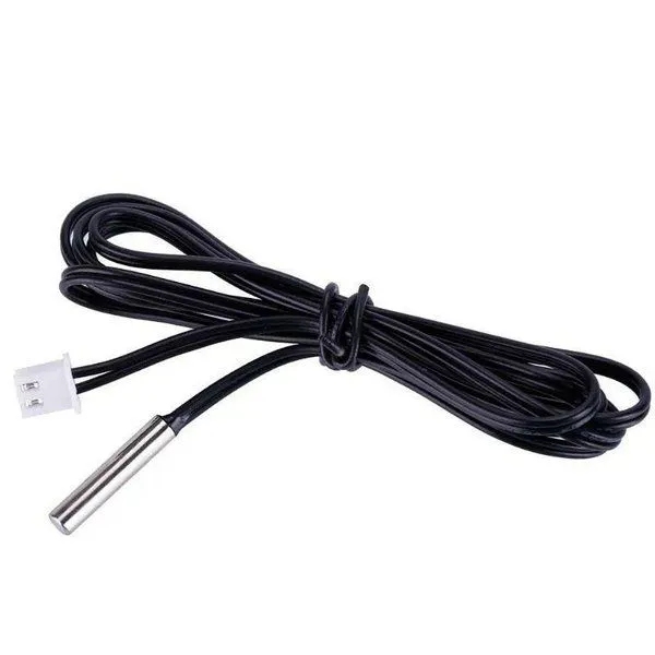 RESISTOR NTC / TERMISTOR 10K / MF58 - CABO DE 1M E CONECTOR 3D
