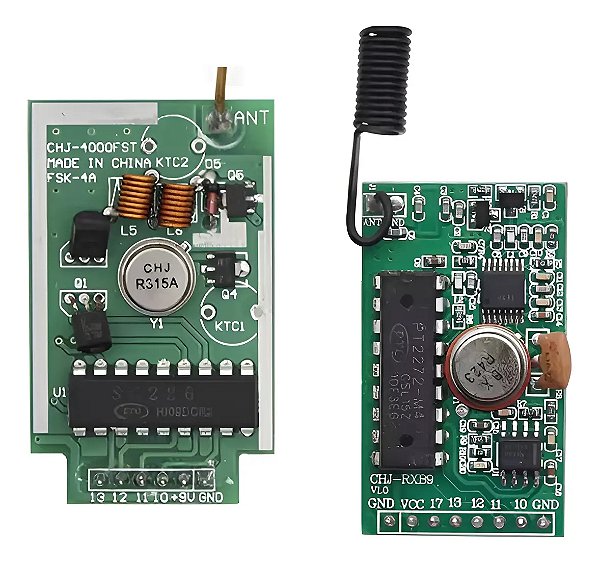 MODULO RF RECEPTOR TRANSMISSOR 433MHZ  LONGO ALCANCE