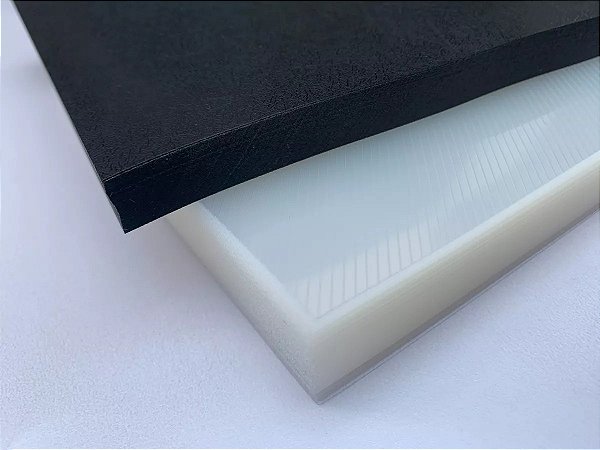 KIT 50 CAPAS DE ENCADERNAÇÃ ***** PRETA COURO + CRISTAL LINE **** 25 UNIDADES DE CADA