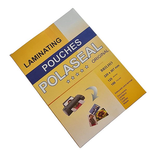 Polaseal Plastico Para Plastificação Documento A-4 005 C/50