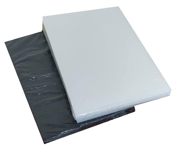 KIT 400 CAPAS DE ENCADERNAÇÃO  A4 - ( 200 CRISTAL LINE + 200 PRETO COURO )